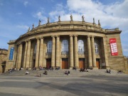 Stuttgart Opera House, where we saw a wild Rosenkavalier
