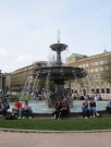 Stuttgart Schlossplatz fountain